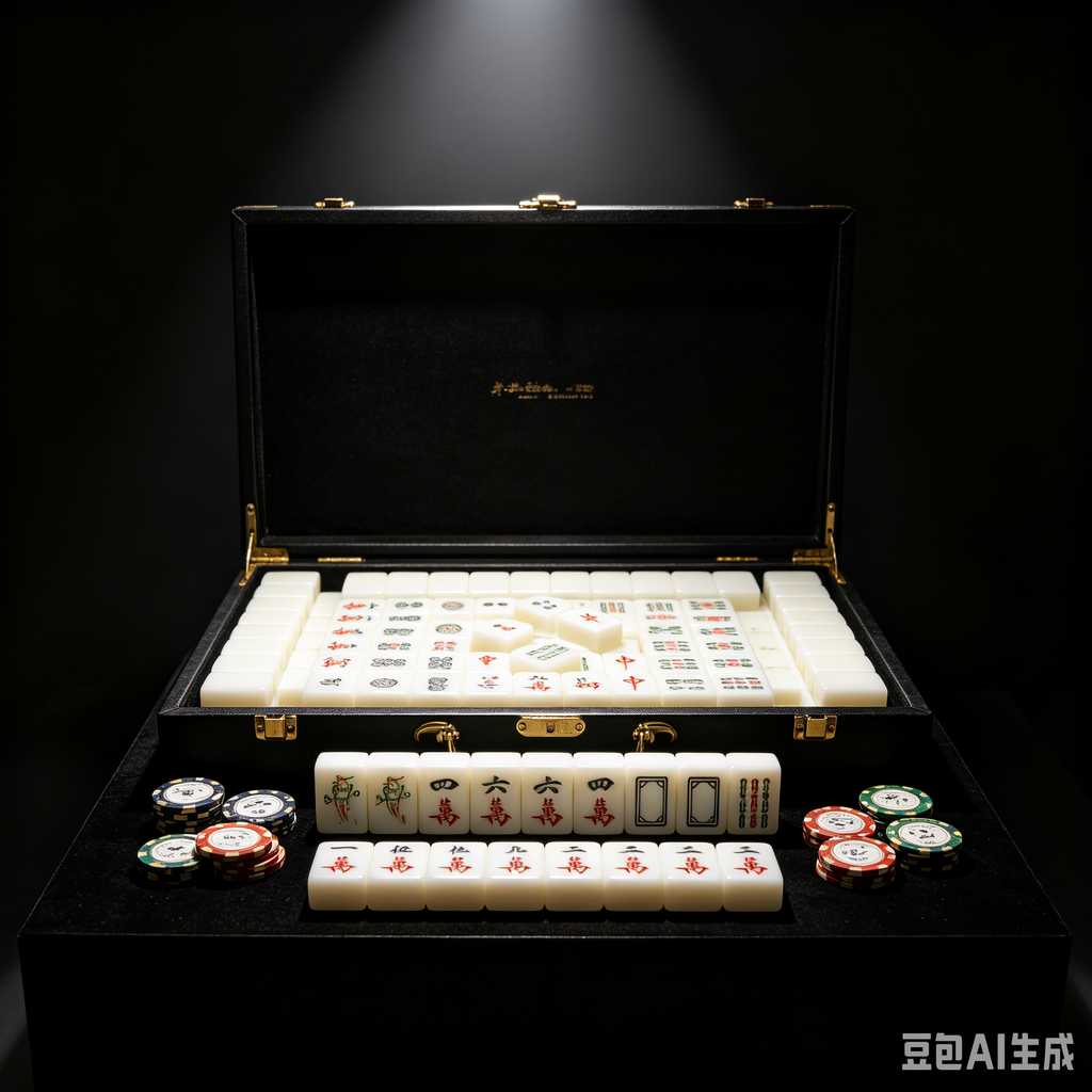 large print mahjong set