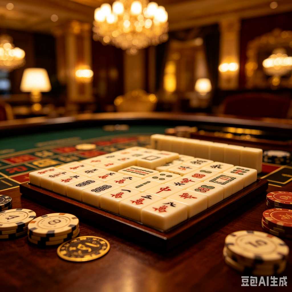 pastel color mahjong tiles