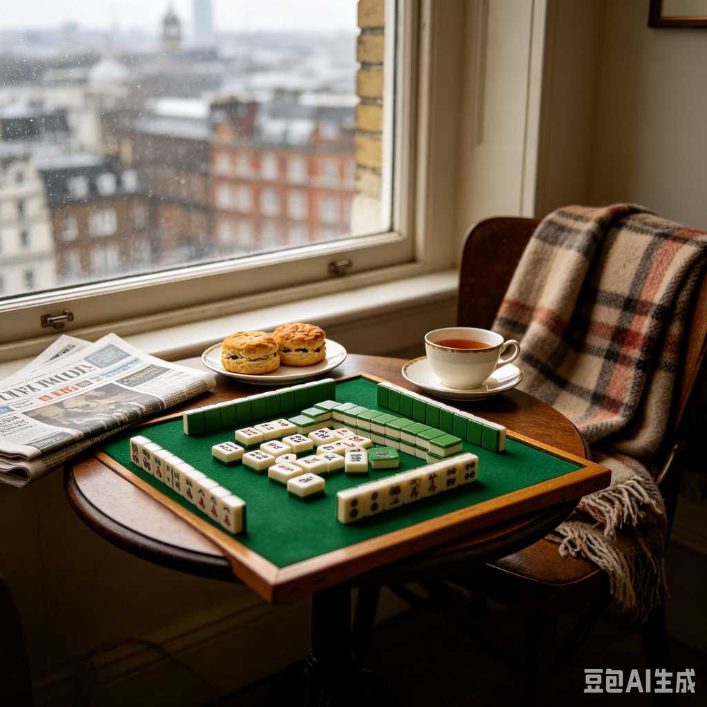 mahjong table cover mat